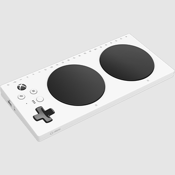 Detailní pohled na adaptivní ovladač Xbox