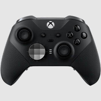 Detail view of Xbox Elite Controller Series 2